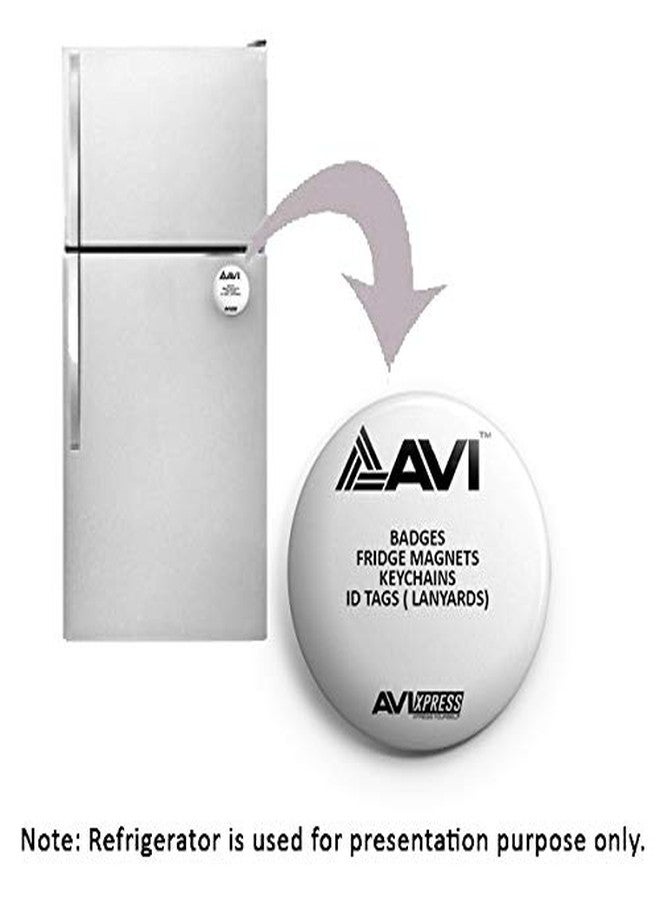 AVI 58mm Regular Size Metal Fridge Magnet White Bali Indonesia Travel Souvenir MR8002175 - Image 3